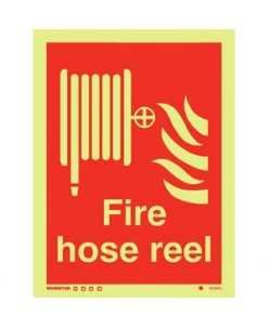 Hose Reel Sign-Photoluminscent
